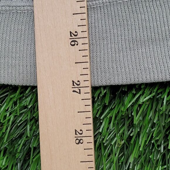 Vintage 80s MOD Sweatshirt Large 23x27 Gray - Picture 6 of 13